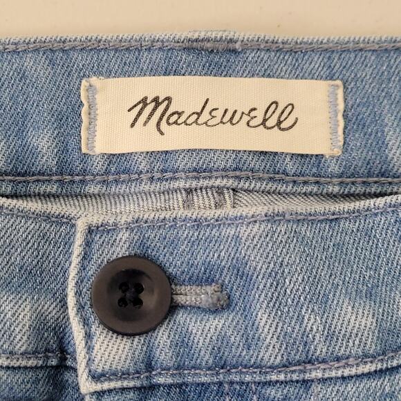 Madewell Women's Vintage Wide-Leg Crop Jeans Blue 26 - Picture 5 of 14